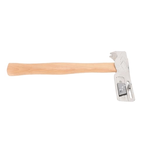HUSHUI Dach Beil, Leichter Kohlenstoffs Tahl Schindel Hammer mit Holzgriff, für Dach Reparatur und Bauarbeiten von HUSHUI
