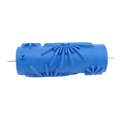 HUSHUI Dekorative Texturwalze, Gummi -Muster -Farbwalze mit Waschbarer Wiederverwendbarer Walzenköpfe für Wände Möbelmanteile Quilts (A) von HUSHUI