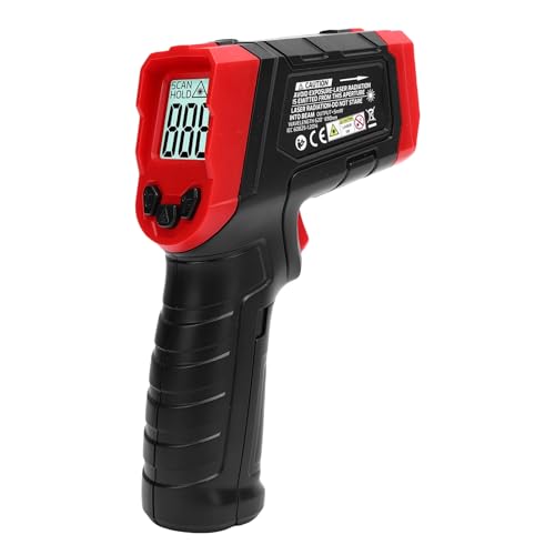 HUSHUI Digitales Infrarot -Thermometer, Nicht - Hohe Genauigkeit LCD -Display 0,5S Schnelles Ansprechen -32 Bis 550 ° C, mit Automatischer Absperrung für das Kochen von Küchen BBQ von HUSHUI