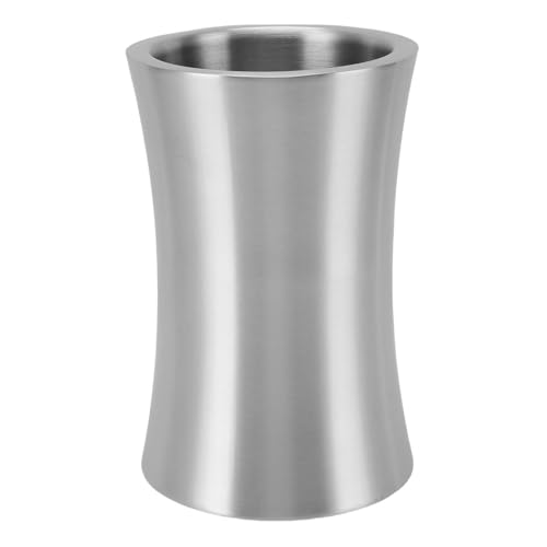 HUSHUI Eiskübel in Taillenform, Eiskübel aus Edelstahl, Isolierter Weinkübel für Rotwein, Champagner HUSHUI Eiskübel in Taillenform, Eiskübel aus Edelstahl, Isolierter Weinkübel für Rotwein, Champagner von HUSHUI
