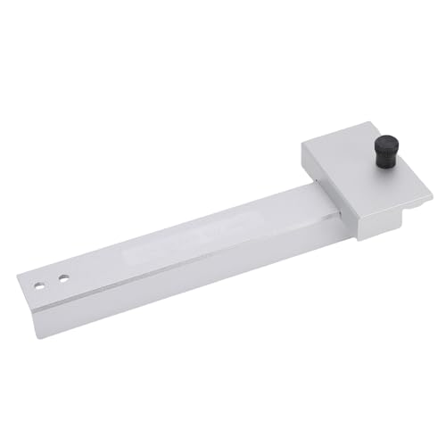 HUSHUI Gleissägen -Guide Rail Square, Aluminiumlegierung 90 Grad Rechtswinkel -Schiene -Schiene -Leiter mit Einstellbarem Winkel von -60 Bis 60 Grad, Zum Präzisen Messen und Schneiden von HUSHUI