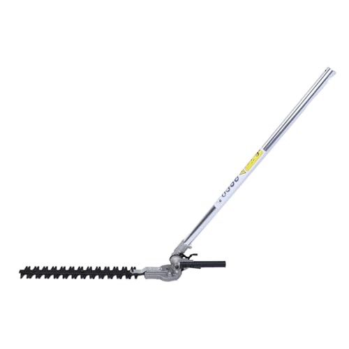 HUSHUI Hecken Schere Kopf, Multifunktional Verstellbare Befestigung mit Verlängerung Stange Zum Trimmen von Hecken und Mähgras (26 * 9mm) von HUSHUI