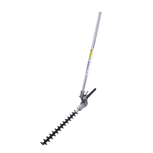HUSHUI Hecken Schere Kopf, Multifunktional Verstellbare Befestigung mit Verlängerung Stange Zum Trimmen von Hecken und Mähgras (28 * 9mm) von HUSHUI