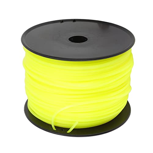HUSHUI Hocheffizienz, 3mm String Trimmer Line Yellow Nylonkabel für Linie mit den Meisten Rasenmähern, Trimmer (168m/183,73yd) von HUSHUI