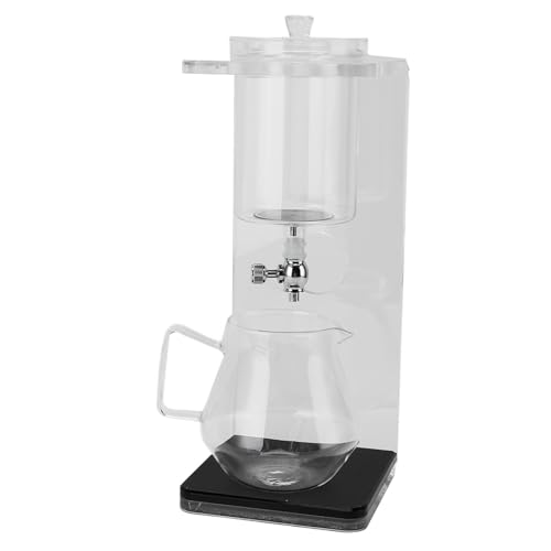 HUSHUI Kaltbriechte Tee Dripper Multifunktionales Glas Kaltbrauen Tropfturm für Blüte Teegrüne Tee HUSHUI Kaltbriechte Tee Dripper Multifunktionales Glas Kaltbrauen Tropfturm für Blüte Teegrüne Tee von HUSHUI
