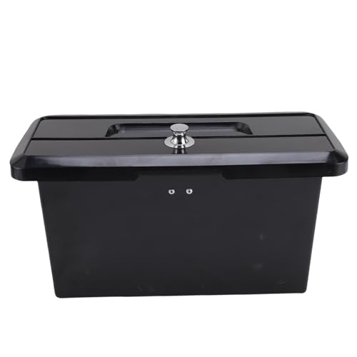 HUSHUI Marine Boat Storage Fonds Lockable ABS Plastikhandschuhbox mit Doppelbecherhalter für Boote und Yachten (A) von HUSHUI