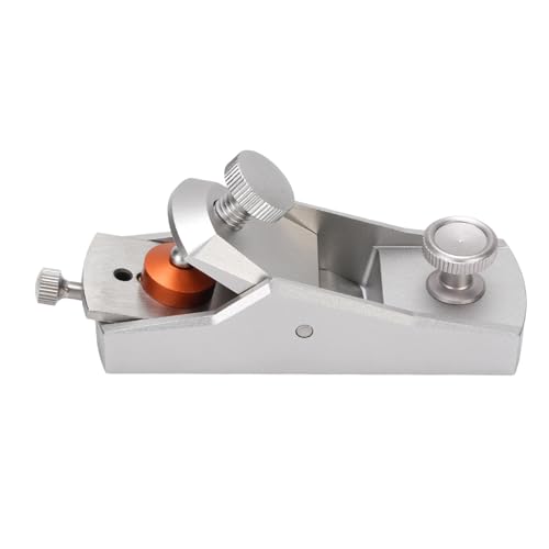 HUSHUI Mini Wood Planer Tragbarer Aluminiumholzbearbeitungsplaner Carpenter Kleiner Handplaner Europäischer Stil Flates Flugzeug von HUSHUI