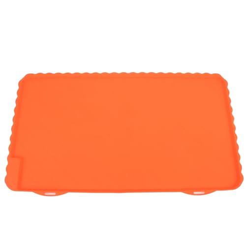 HUSHUI Non -Stick -Silikon -Rippchenmatte, Wiederverwendbarer Grillpfanne Abdeckung Beschützer für das Küchenkochen zu Hause Backen (XL) von HUSHUI
