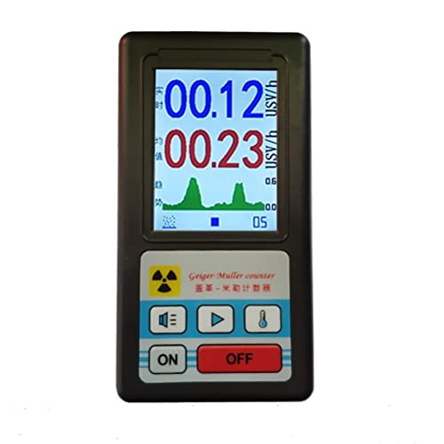 HUSHUI Nuclear Radiation Detector Geigerzähler, tragbarer Strahlungsdetektor Geigerzähler Handheld Nuclear Tester Hochempfindlicher Strahlungsdetektor HUSHUI Nuclear Radiation Detector Geigerzähler, tragbarer Strahlungsdetektor Geigerzähler Handheld Nuclear Tester Hochempfindlicher Strahlungsdetektor von HUSHUI