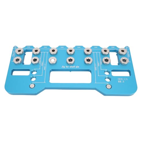 HUSHUI Regal Pin Bohr JIG 64 128 192 Mm Grifflochabstand Aluminiumlegierung Einstellbarer Schrankgriff Install -Vorlage für Holzbearbeitung von HUSHUI