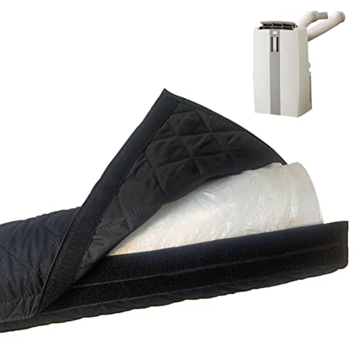 HUSHUI Schlauchabdeckung tragbare Klimaanlagen,wärmeisolierte Rohrumhüllung,Abluftschlauch Abdeckung aus Aluminiumfolie,universell passend Durchmesser von 12,7 cm und 15,2 cm von HUSHUI