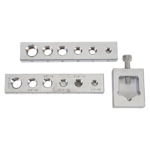 HUSHUI Sicherheitsdrahtbohranleitung Set, Kohlenstoffstahl Hohe Härte -Metrik -Bohrer -Jig -Tool mit Verbesserter Leistung für die Automobil- und Maschinenindustrie HUSHUI Sicherheitsdrahtbohranleitung Set, Kohlenstoffstahl Hohe Härte -Metrik -Bohrer -Jig -Tool mit Verbesserter Leistung für die Automobil- und Maschinenindustrie von HUSHUI