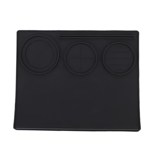 HUSHUI Silikon -Kaffeematte, 230 ℃ Hohe Temperaturresist -Kaffeetamp -Pad für Küchengeschäfte für Heimküche, Wichtig für Kaffee -Enthusiasten von HUSHUI