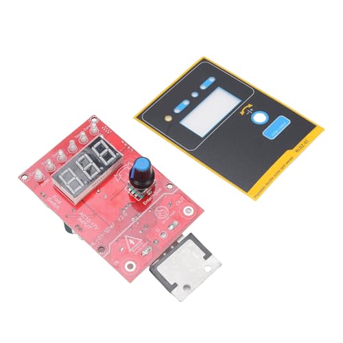 HUSHUI Spot Schweißer -Steuerplatine 100A Digitale Anzeige Doppelimpulszeit Strom Controller -Modulschweißausrüstung (220 V) von HUSHUI