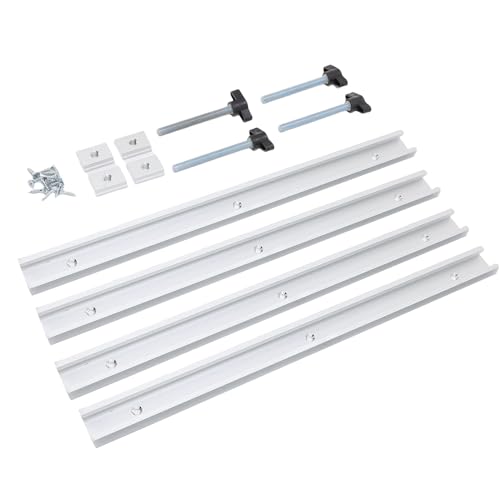 HUSHUI T und Slider Kit Aluminiumlegierung Holzbearbeitung Schieberplatz Guide Rail T Slot Gehrungsstrecke Jig HUSHUI T und Slider Kit Aluminiumlegierung Holzbearbeitung Schieberplatz Guide Rail T Slot Gehrungsstrecke Jig von HUSHUI