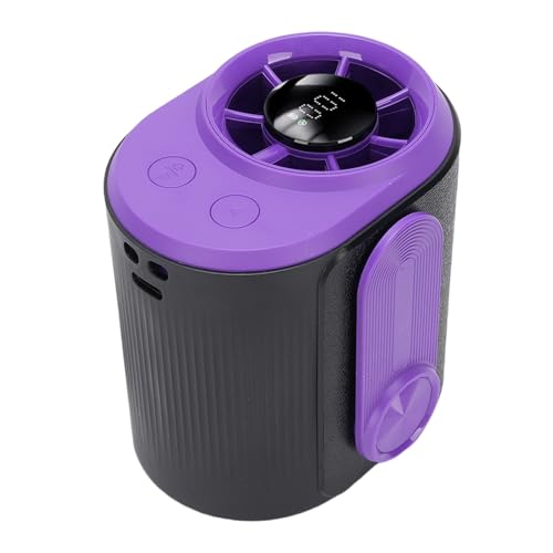 HUSHUI Taillenlüfter USB Wiederaufladbar Hochgeschwindigkeit, Ruhiger Tragbarer Halshängelüfter mit LED -Display HUSHUI Taillenlüfter USB Wiederaufladbar Hochgeschwindigkeit, Ruhiger Tragbarer Halshängelüfter mit LED -Display von HUSHUI
