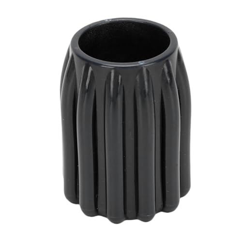 HUSHUI Tauchbehälter Zylinderventilknopf ABAL Edelstahl Tauch Tank Ventilabdeckungsaufsatz Zum Austausch (Schwarz) von HUSHUI