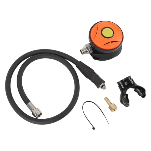 HUSHUI Tauchregulator, Hochdruckschlauch mit Silikon -Mundstück und Mechanisches Gleichgewichtssystem für Freizeittauchen Unter Wasserarbeit HUSHUI Tauchregulator, Hochdruckschlauch mit Silikon -Mundstück und Mechanisches Gleichgewichtssystem für Freizeittauchen Unter Wasserarbeit von HUSHUI