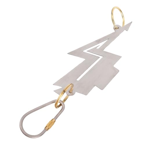 HUSHUI Ti Alloy Outdoor Light Hook Lanternhalter Hanger Zum Camping -Fischerei -Wandern mit Campinglichtern von HUSHUI