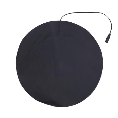 HUSHUI USB -Heizkissen für Kleine Haustiere, PU -Leder -Rundheizplatte mit Temperatur von 3 Stufen, für Haustierbett Im Innenbereich Im Innenbereich HUSHUI USB -Heizkissen für Kleine Haustiere, PU -Leder -Rundheizplatte mit Temperatur von 3 Stufen, für Haustierbett Im Innenbereich Im Innenbereich von HUSHUI