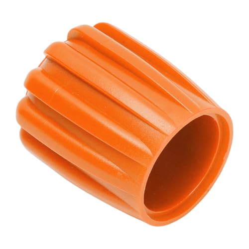 HUSHUI Ventilknopf-Befestigung für Tauchflaschen, Kurzer Ventilknopf aus ABS-Edelstahl für Tauchflaschen Zum Gerätetauchen (Orange) von HUSHUI