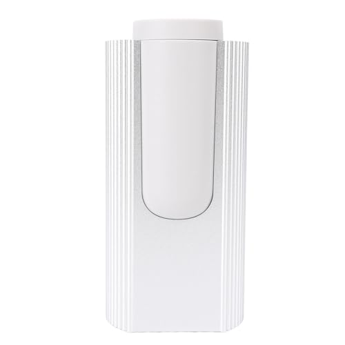 HUSHUI Wasserloser ätherisches Öl Diffusor 20ml Dual Fluid Cold Nebel Stille Tragbare Autoduft Diffusor Aromatherapie Maschine für Schlafzimmerbüro (Silber) von HUSHUI