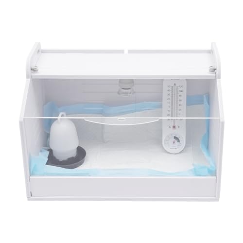 HUSPOO Brutinkubator Küken Aufzuchtbox Brutbox Kükenheim Aufzucht Box mit Wärmelampe 15W Automatisch Brut Geflügel Inkubator mit Thermometer für Geflügel, Reptilien und Kleintiere, 48 x 30 x 30 cm HUSPOO Brutinkubator Küken Aufzuchtbox Brutbox Kükenheim Aufzucht Box mit Wärmelampe 15W Automatisch Brut Geflügel Inkubator mit Thermometer für Geflügel, Reptilien und Kleintiere, 48 x 30 x 30 cm von HUSPOO