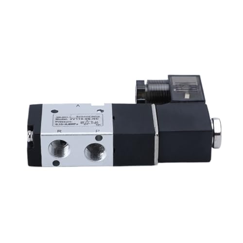 3V110-06-NC 3V110-06-NO Pneumatic Electric Solenoid Valve 3 Way 2 Position Control Air Gas Magnetic Valve DC12V 24V AC220V 110V(3V110 06 NO,AC110V) von HUSXWKDQP