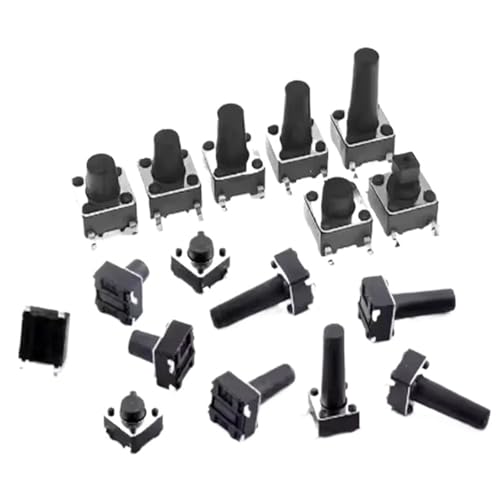 50pcs Tact Push Button Switch 6x6x4.3 5 6 7 8 9 10mm SMD 4Pin Home Use Button(6x6x10 smd) von HUSXWKDQP