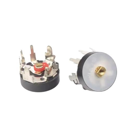 5pcs Straight Right Angle Radio Potentiometer RV12MM B10K B103 B50K B503 Power Amplifier Volume Potentiometer With Switch 12mm(Right angel,50K) von HUSXWKDQP