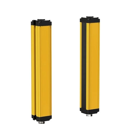 Safety Light Curtain Grating Sensor Switch Photoelectric Barrier Infrared Area Protection Device 40mm 24V DC Relay Output(40MM Pitch 8 Beam) von HUSXWKDQP