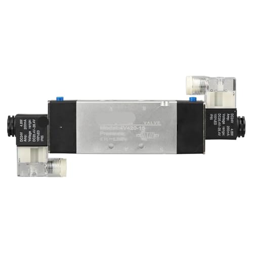 Solenoid Valve Double Headed Double Control 5 Way 2 Position Power Down Hold Pneumatic Directional Valve 4V220-08(AC220V) von HUSXWKDQP