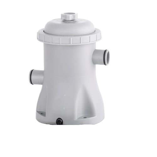 Swimming Pool Clear Cartridge Filter Pump Low Noise Inflatable Pool Filter Pump Kit Energy Saving 330 Gallon ABS for Household(US Plug) von HUSXWKDQP
