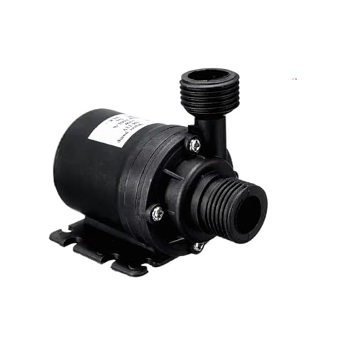 Water Pump 12v High Pressure Ultra Quiet Solar DC 24V Lift 5M 800L/H Brushless Motor Submersible Water Pumps Quick Break Joint(12V wire Quick joint) von HUSXWKDQP