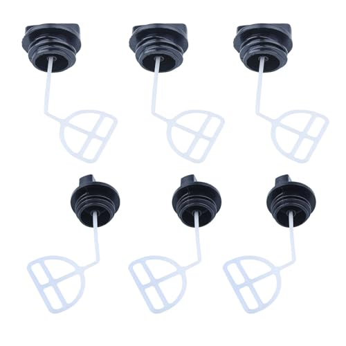 3 stücke Kappe und Öl Kappe for 4500 5200 5800 48cc 52cc 58cc Benzin Kettensäge Befestigung Garten Werkzeug Teile Zubehör von HUTJWYN