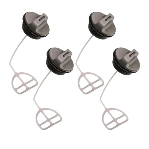 4 stücke Lot Öl Kappen for 288 365 357 359 455 395 Kettensäge Ersatzteile Werkzeug Teil 537215202 von HUTJWYN