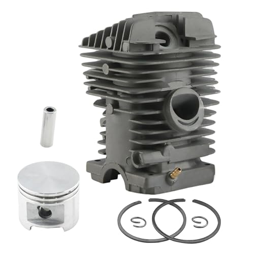 47mm Zylinder Kolben Ring Rebuild Kit 1127 020 1215 1127 020 1218 for Kettensäge MS310 MS 310 von HUTJWYN