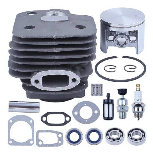 52mm Big Bore Zylinder Kolben Kit for 162 266 266SE for Kettensäge Ersatz Garten Werkzeug Teile 52mm Big Bore Zylinder Kolben Kit for 162 266 266SE for Kettensäge Ersatz Garten Werkzeug Teile von HUTJWYN