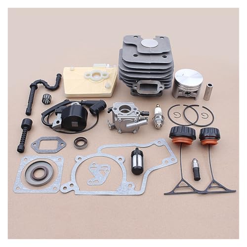 52mm Vergaser Zylinder Kolben Kit for 038 MS380 1119 020 1202 Kettensägen Benzin Garten Werkzeug Teile 52mm Vergaser Zylinder Kolben Kit for 038 MS380 1119 020 1202 Kettensägen Benzin Garten Werkzeug Teile von HUTJWYN