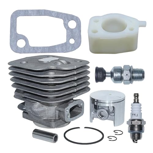 52mm Zylinder Kolben Ansaugkrümmer Kit for 268 272 272K 272XP 61 Kettensäge 574331601 von HUTJWYN