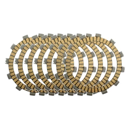 7 stücke Motorrad Kupplung Reibung Platten Kit for KDX125 KDX200 KL250 KLX250 RS SF KLX250ES KLX250SR KLX300R(Paper-based) von HUTJWYN