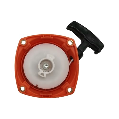 Gartengeräte Rückstoß-Handseilzugstarter Benzin-Freischneider Start-Ersatz for 143R 443R BC4310 G45L G35L Seilzugstarter-Kit(Orange) von HUTJWYN