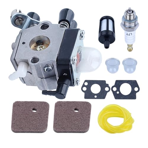 String Vergaser Filter 10 stücke Kit for FS38 HS45 FS45 FC55 FS310 4228 120 0608 mit Filter von HUTJWYN