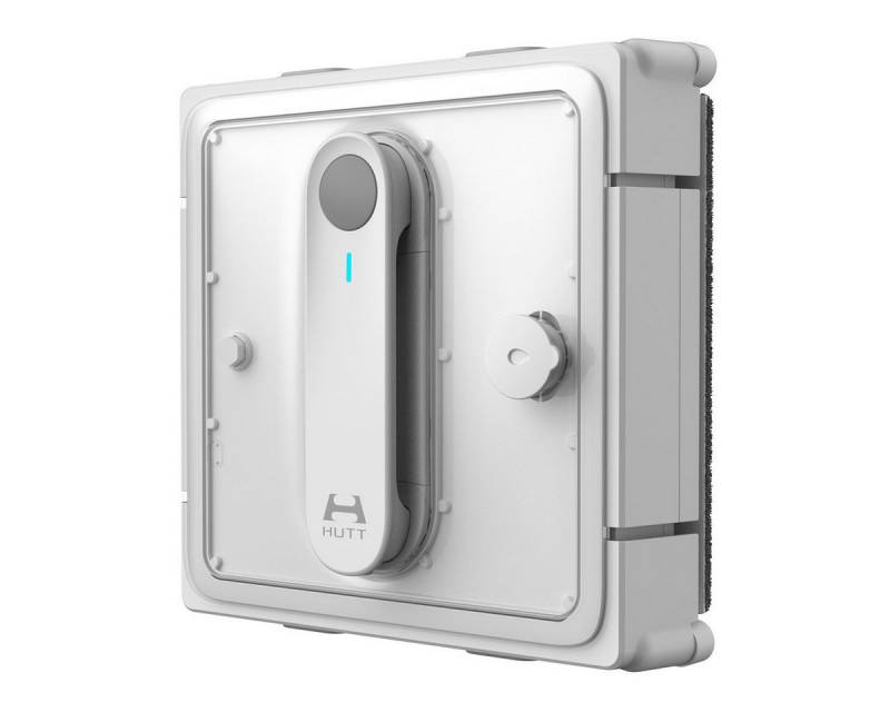 HUTT Fensterputzroboter W9 mit Fernbedienung, 3800Pa, 4 Sprühdrüsen, 150ml Panorama-Tank von HUTT