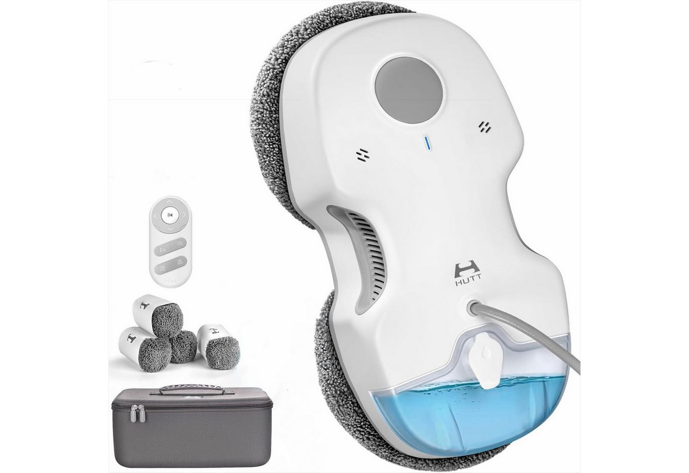 HUTT Saugroboter C65 Fensterputzroboter mit Sprühfunktion, Elektrischer Fensterputzer, Fenstersauger mit Sprühfunktion,Elektrischer Fensterputzer, 80ML Tank HUTT Saugroboter C65 Fensterputzroboter mit Sprühfunktion, Elektrischer Fensterputzer, Fenstersauger mit Sprühfunktion,Elektrischer Fensterputzer, 80ML Tank von HUTT
