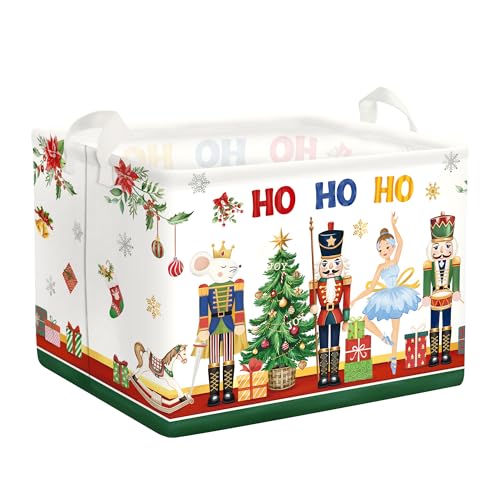 HUUMONSS Karikatur Weihnachten Geschenkbox für Jungen Mädchen Wasserdicht Kleidung Spielzeug Aufbewahrungskorb für Kinderzimmer Bad,Weihnachtsbaum,36L HUUMONSS Karikatur Weihnachten Geschenkbox für Jungen Mädchen Wasserdicht Kleidung Spielzeug Aufbewahrungskorb für Kinderzimmer Bad,Weihnachtsbaum,36L von HUUMONSS
