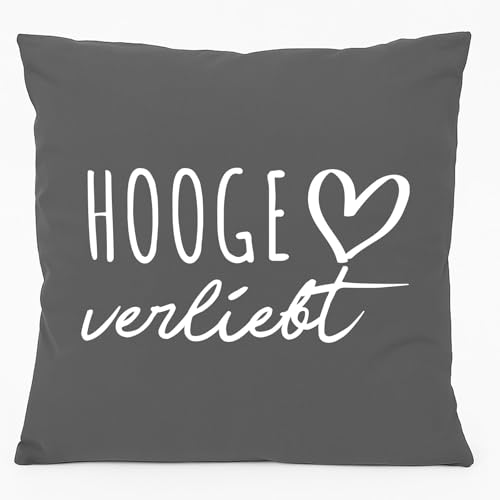 Huuraa Sofakissen Hooge verliebt Geschenk 40x40cm mit Füllung Steel Grey Baumwolle Hooge Mitbringsel Huuraa Sofakissen Hooge verliebt Geschenk 40x40cm mit Füllung Steel Grey Baumwolle Hooge Mitbringsel von Huuraa