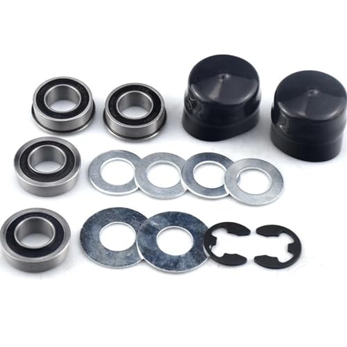 HUVNEXA 1 Satz Umrüstsatz for Vorderradbuchse und Lager, Ersatz for Husqvarna, 532009040 9040H Rasenmäherzubehör Rasenmäherteile von HUVNEXA