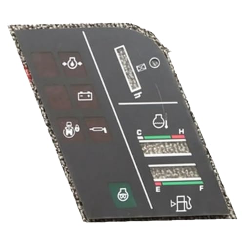 HUVNEXA 1 Stück, for Komatsu, 60 7 120/200 6 Shell Intrument Diplay Screen Äußere dekorative Platte Armaturenbrettabdeckung für Bagger(No.3) von HUVNEXA