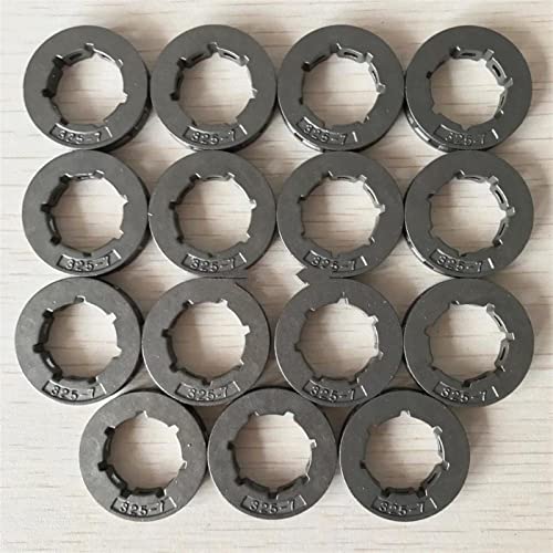 HUVNEXA 15PCS Chainsaw Sprocket Rim 325-7 Teeth 4500 5200 5800 Clutch Drum von HUVNEXA